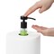 Heavy Weighted Paper Towel Holder Stand Dispenser Built-in Pump Bottle